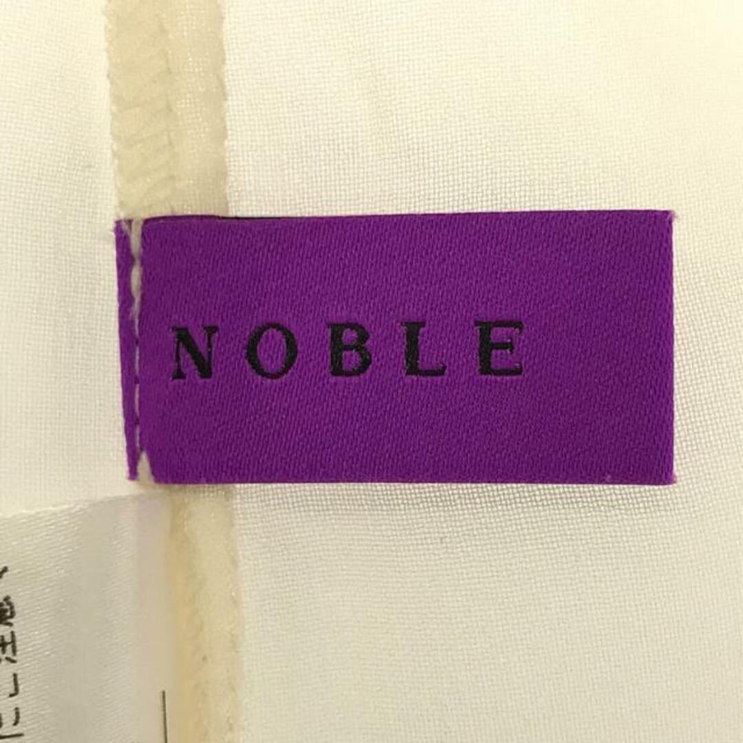 Noble(ノーブル)の【美品】  NOBLE / ノーブル | 2023SS | シアージョーゼットハイネックプルオーバー | F | ナチュラル | レディース レディースのトップス(シャツ/ブラウス(半袖/袖なし))の商品写真