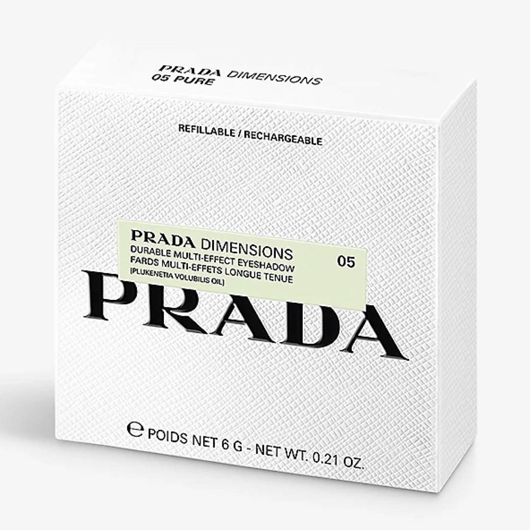 新品】PRADA プラダビューティー アイシャドウ 05 PURE-