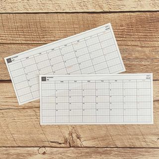 好きなところに貼って使える！ほぼ日weeksサイズの月間ダイアリー2024(その他)