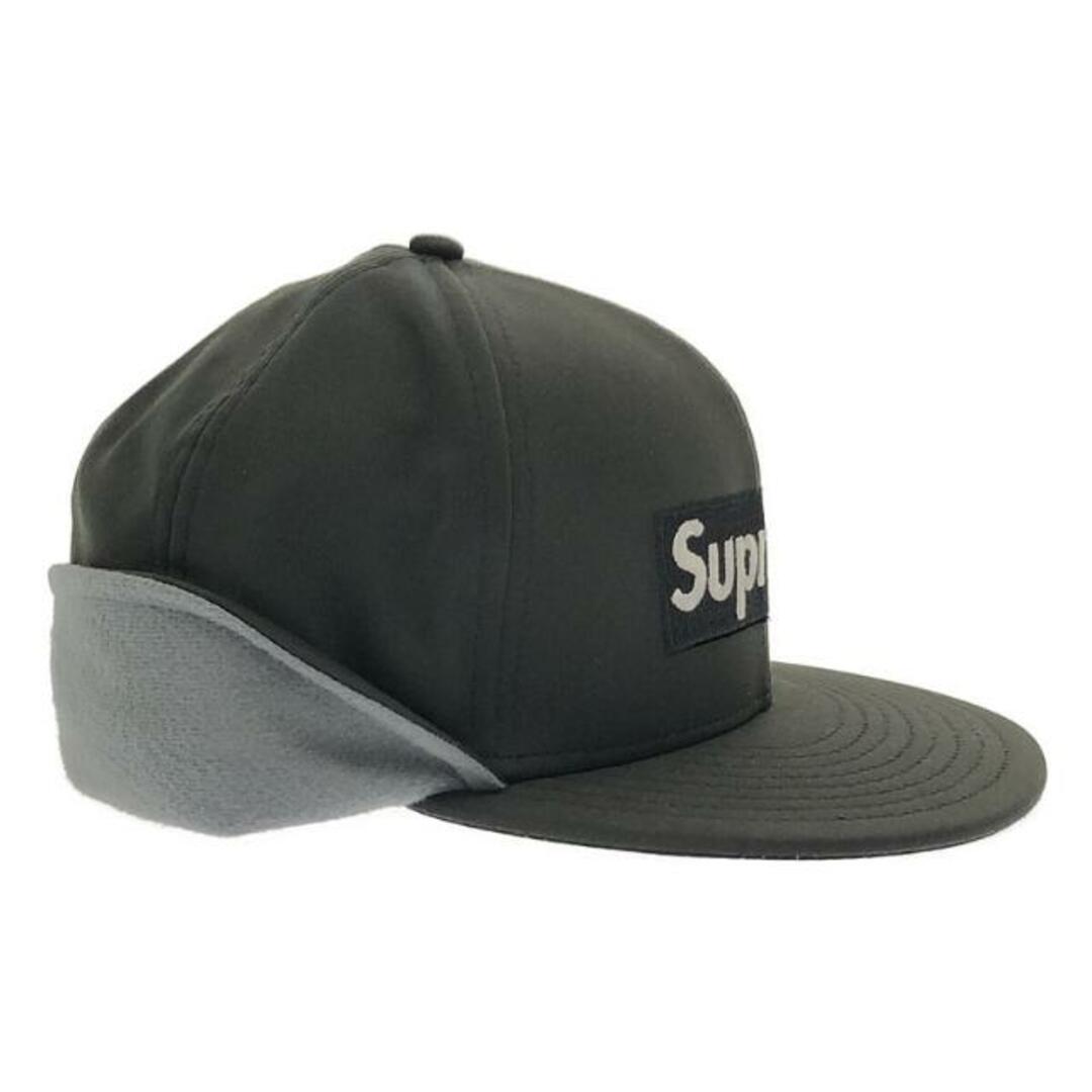 【新品】 SUPREME / シュプリーム | 2020AW | × NEW ERA Windstopper Earflap Box Logo Cap  / ゴアテックス ボックスロゴ キャップ | 58.7 | ブラック | メンズ