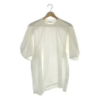 エンフォルド(ENFOLD)の【美品】  ENFOLD / エンフォルド | FLOWER-SLEEVE PULLOVER Tシャツ | 38 | ホワイト | レディース(Tシャツ(半袖/袖なし))