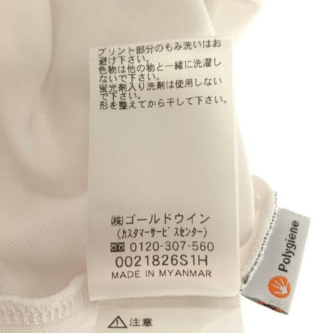 HELLY HANSEN(ヘリーハンセン)の【美品】  Helly Hansen / ヘリーハンセン | コットン クルーネック バックロゴ Tシャツ | WL | ホワイト | レディース レディースのトップス(Tシャツ(半袖/袖なし))の商品写真