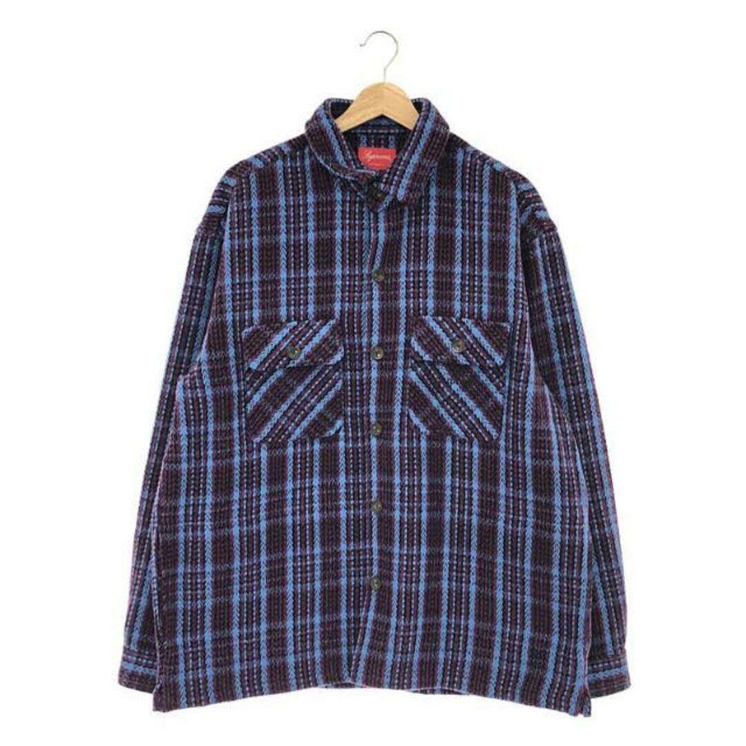 Supreme シュプリーム 長袖シャツ 22AW Plaid Flannel Shirt フランネル タータンチェック 長袖 シャツ L【新古品】【未使用】