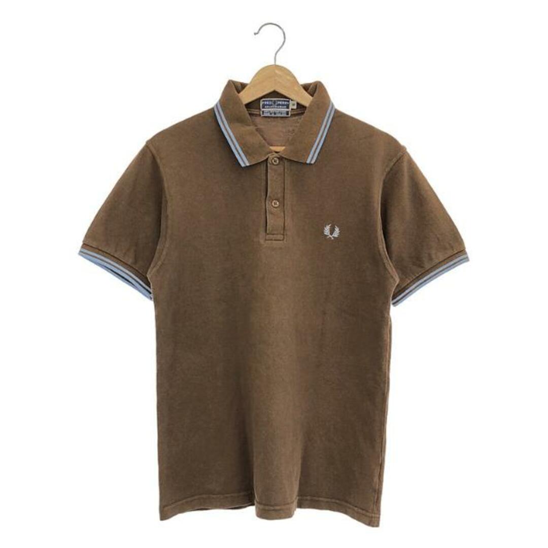 FRED PERRY(フレッドペリー)のFRED PERRY / フレッドペリー | 英国製 ポロシャツ | M | ブラウン | メンズ メンズのトップス(Tシャツ/カットソー(半袖/袖なし))の商品写真