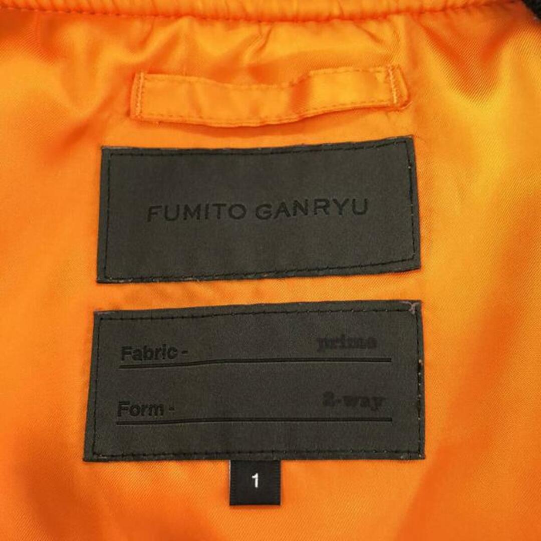 FUMITO GANRYU / フミトガンリュウ | 2022AW | 2Way MA-1 ジャケット | 1 | ブラック | メンズ 5