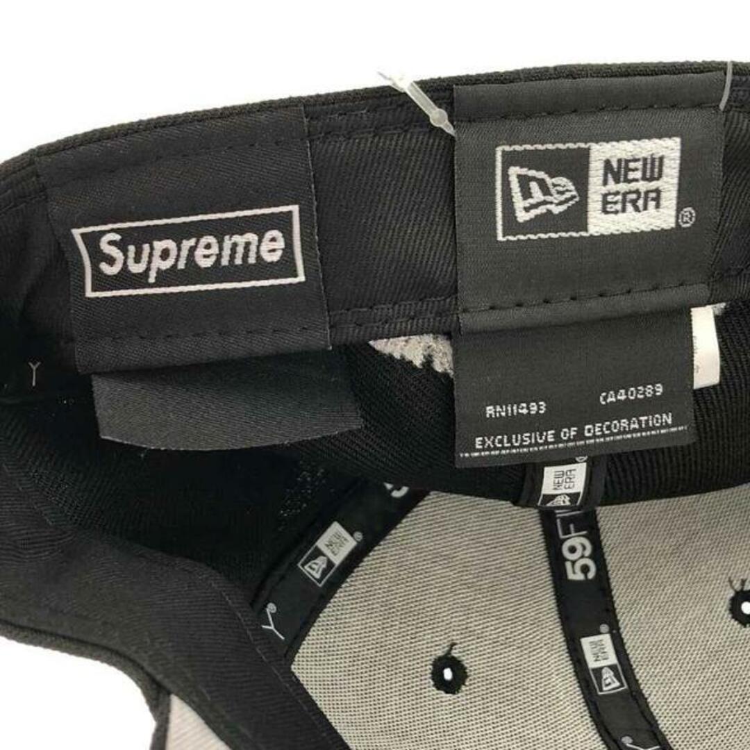 【新品】  SUPREME / シュプリーム | 2021AW | × NEW ERA Box Logo undisputed team of the century / ボックスロゴ キャップ | 58.7 | ブラック | メンズその他