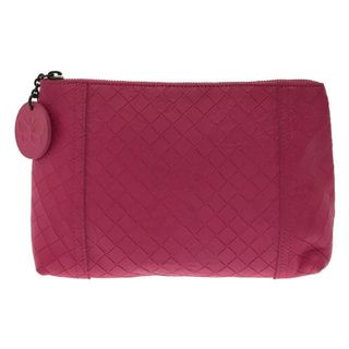 ボッテガヴェネタ(Bottega Veneta)の【美品】  BOTTEGA VENETA / ボッテガヴェネタ | イントレッチオミラージュ バタフライエンボス ミニポーチ | ピンク | レディース(その他)