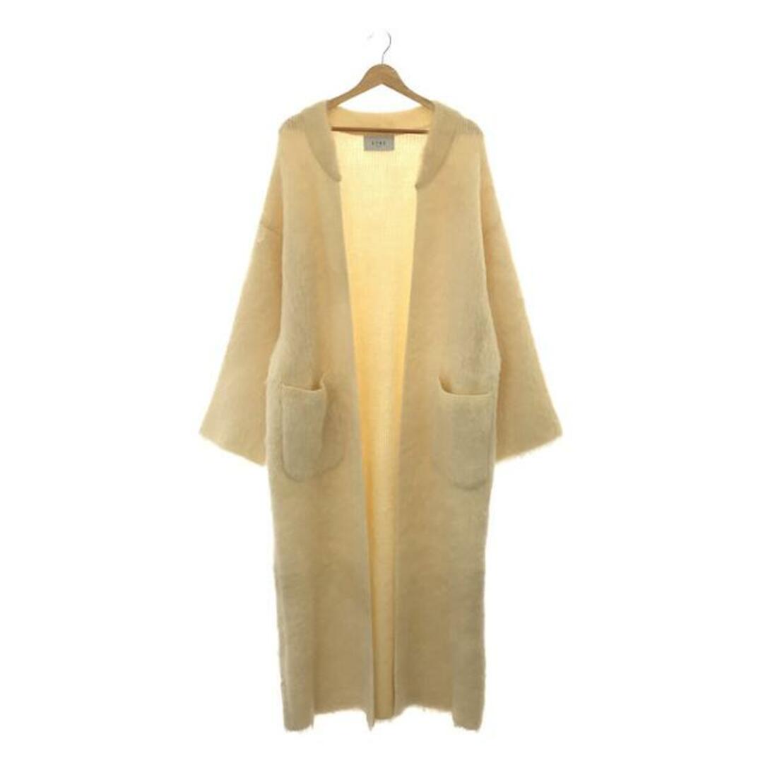 美品】 ETRE TOKYO / エトレトウキョウ | モヘヤ ロングガウン コート