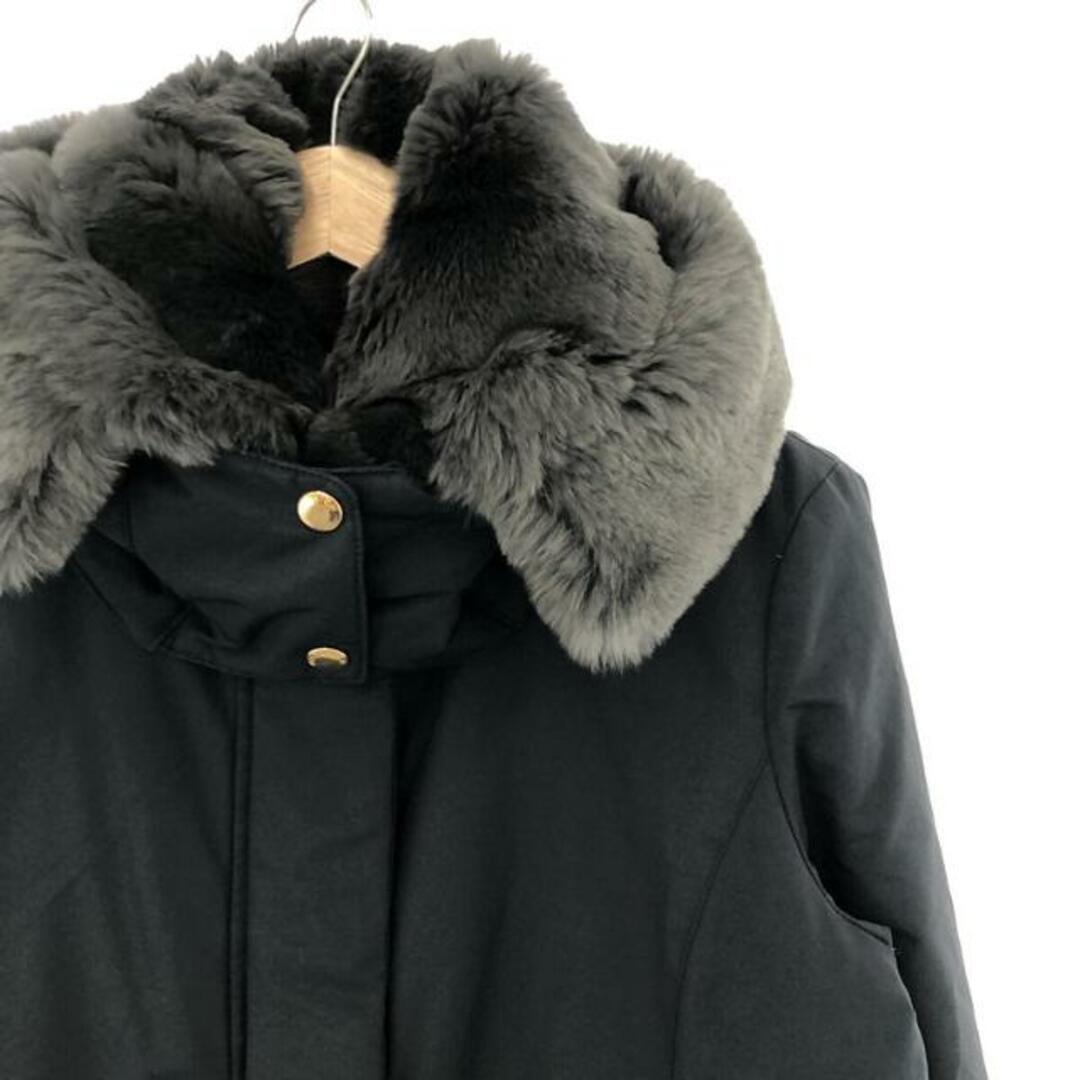 WOOLRICH / ウールリッチ | ボウブリッジ フーデッド ダウンコート | M | ネイビー | レディース