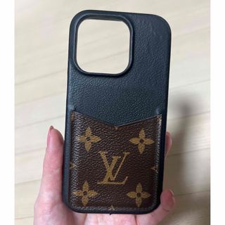 ルイヴィトン(LOUIS VUITTON)のVUITTON iPhone14proケース モノグラム(iPhoneケース)