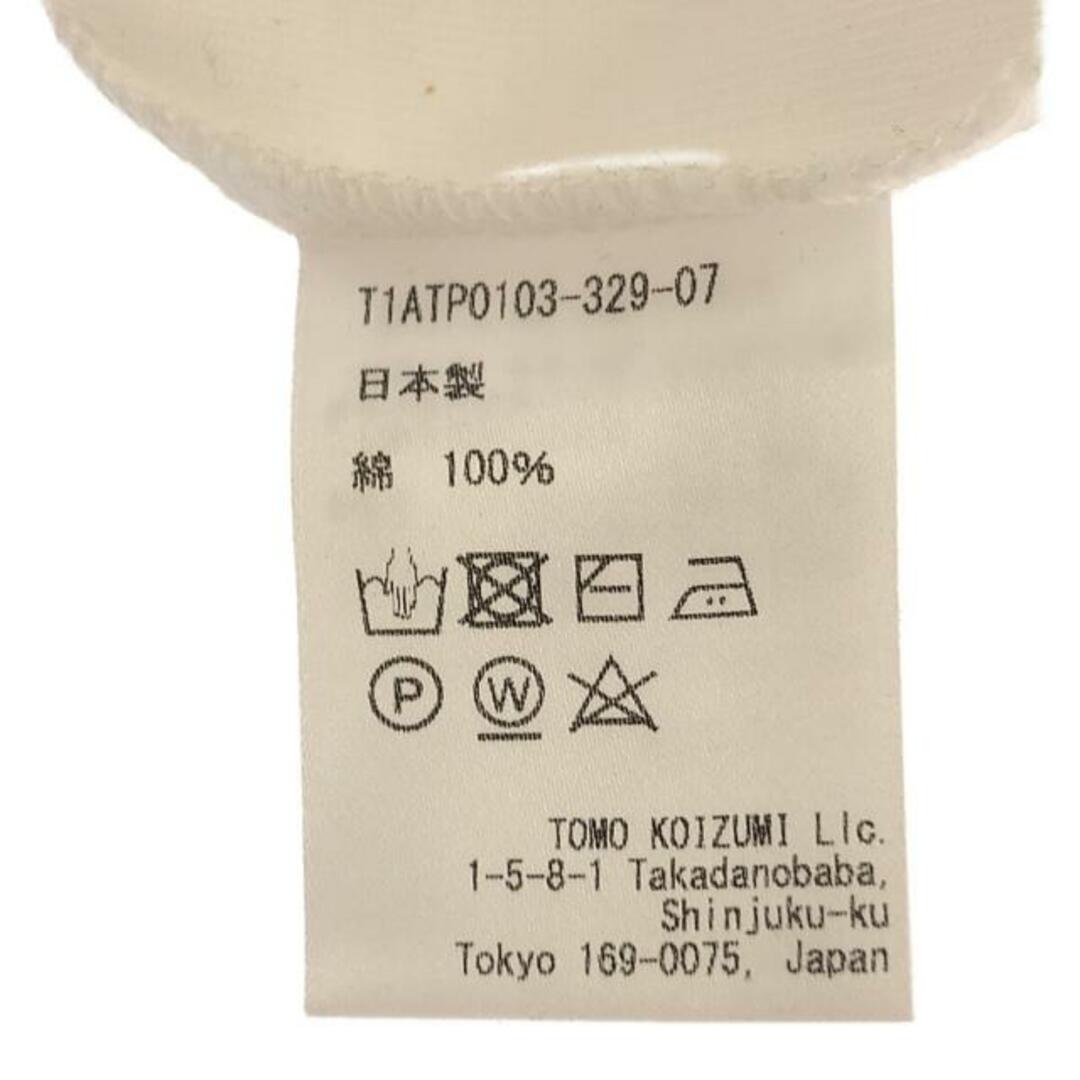 【美品】 TOMO KOIZUMI / トモコイズミ | 2022 | フリル Tシャツ | ホワイト | レディース