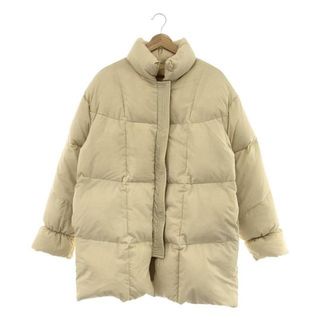 【美品】 TODAYFUL / トゥデイフル | スタンドカラー ダウンジャケット | 36 | ナチュラル | レディース