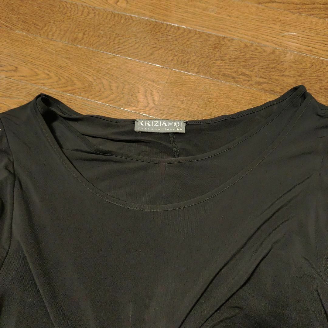1619超美品 KRIZIAPOI 48 ロングワンピース 薄手オーバーサイズ