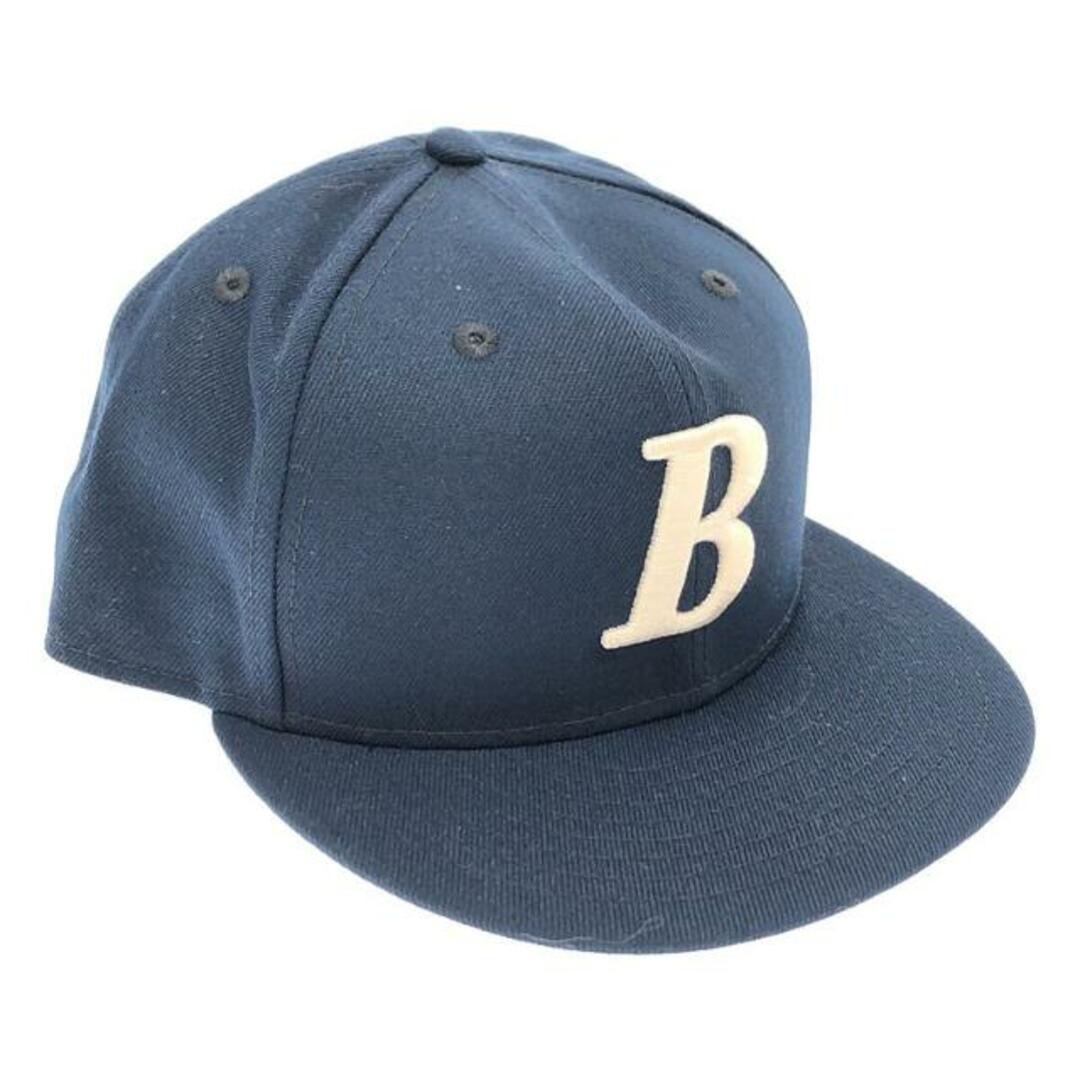 NEW ERA(ニューエラー)の【新品】  NEW ERA / ニューエラ | 刺繍ロゴ ベースボールキャップ 帽子 | 58.7 | ネイビー | メンズ メンズの帽子(その他)の商品写真