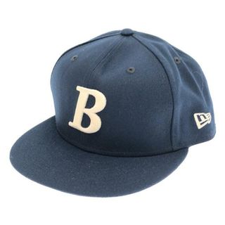 ニューエラー(NEW ERA)の【新品】  NEW ERA / ニューエラ | 刺繍ロゴ ベースボールキャップ 帽子 | 58.7 | ネイビー | メンズ(その他)