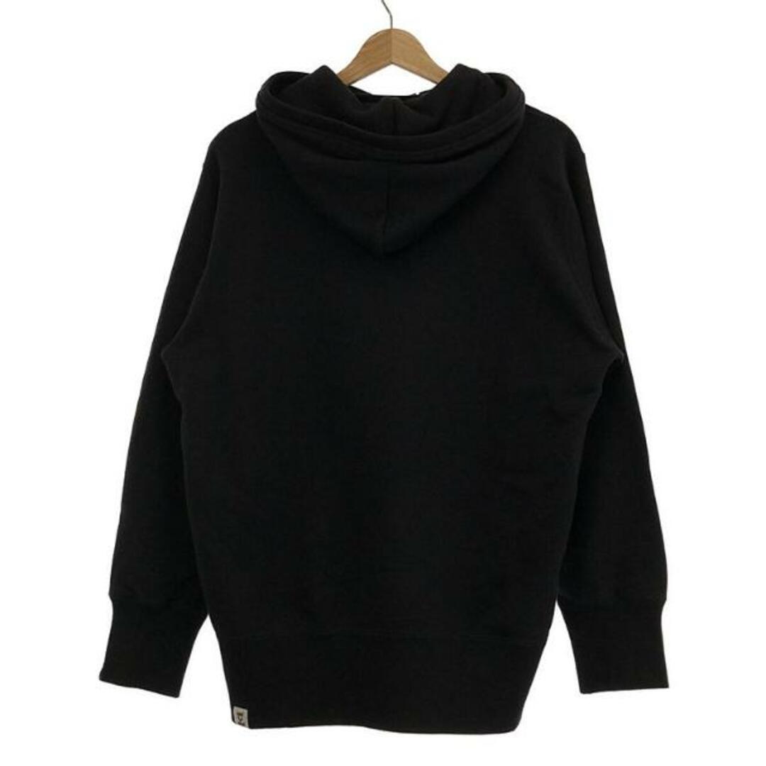 【新品】 LOOPWHEELER / ループウィラー | × LOWERCASE × POGGYTHEMAN 後付け スウェット パーカー | M |  BLACK | メンズ