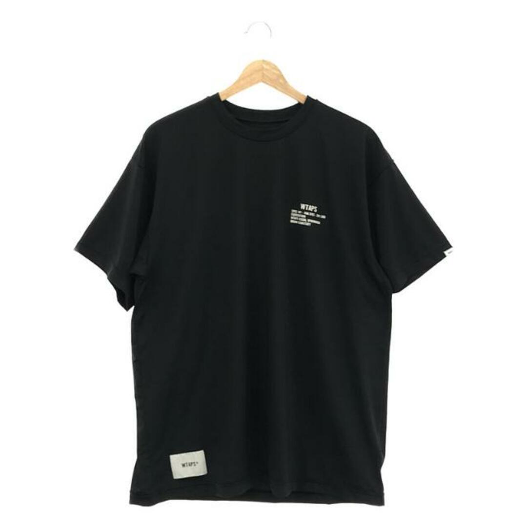 【美品】 WTAPS / ダブルタップス | 2023SS | FABRICATION / SS / POLY. COOLMAX / ロゴ Tシャツ  | 1 | BLACK | メンズ | フリマアプリ ラクマ