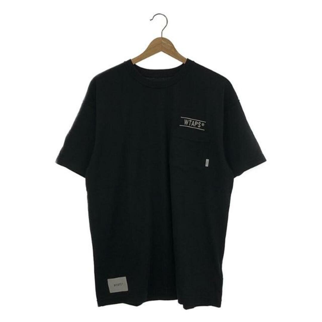 wtaps ダブルタップス 無地ポケット Tシャツ パイル リストバンド セット