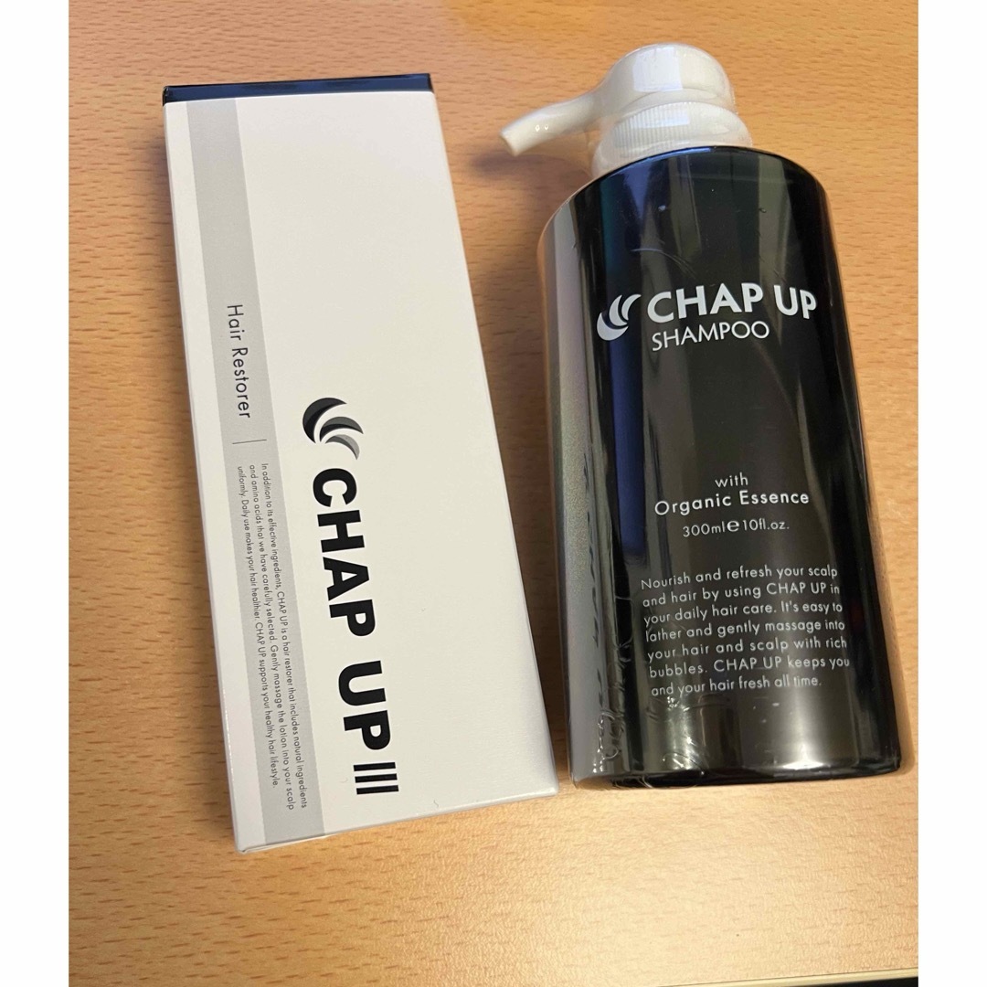 CHAP UP(チャップアップ)のチャップアップ シャンプー、育毛剤セット コスメ/美容のヘアケア/スタイリング(スカルプケア)の商品写真