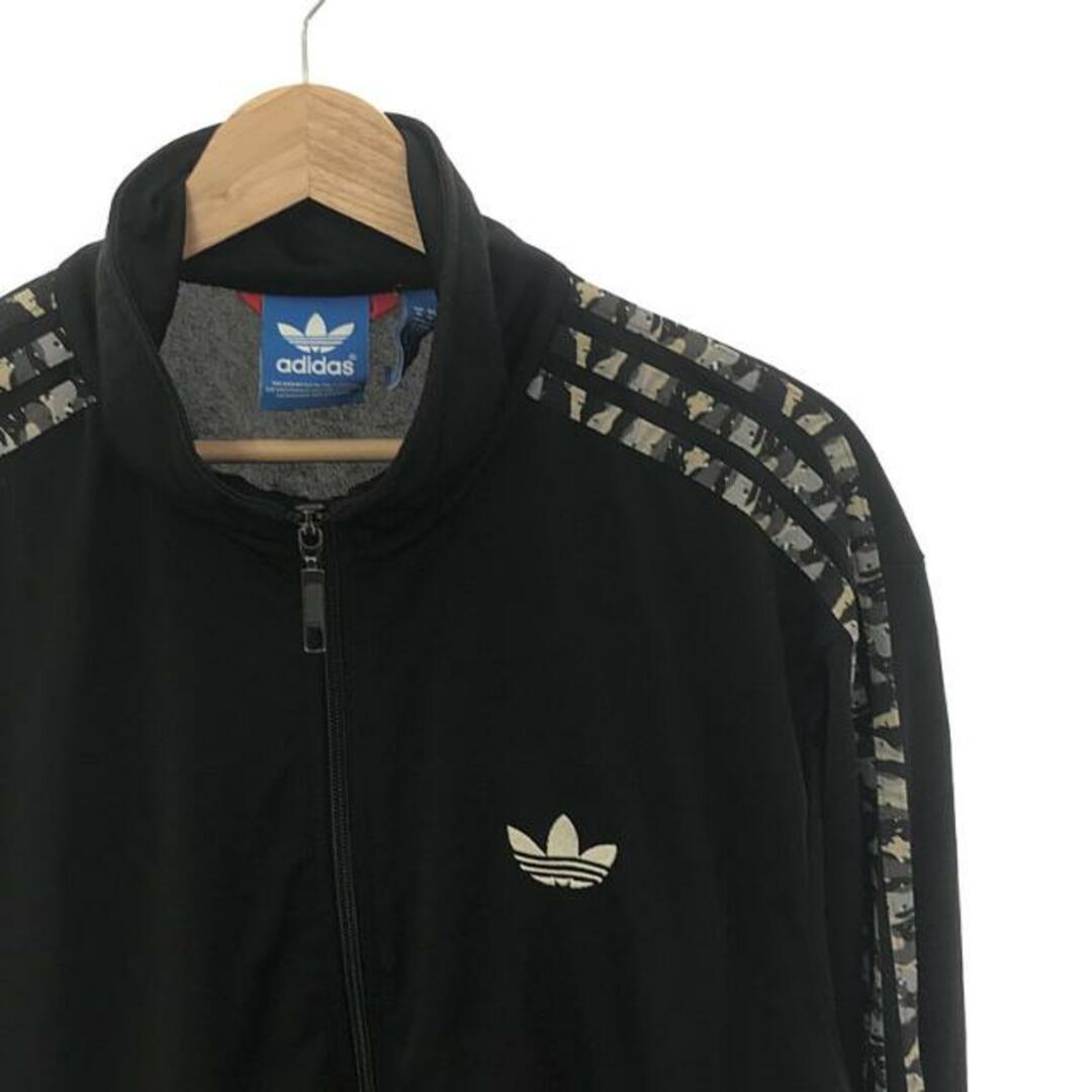 adidas(アディダス)のadidas / アディダス | ジャージ カモ トラック ジャケット | M | ブラック | メンズ メンズのジャケット/アウター(その他)の商品写真