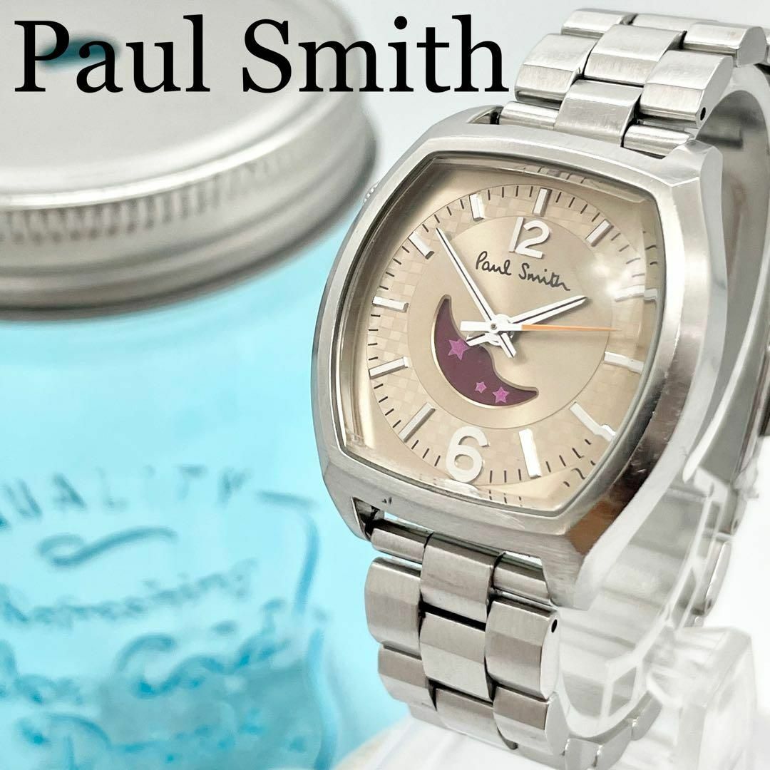 376 Paul Smith ポールスミス時計 レディース腕時計 ムーンフェイズ-