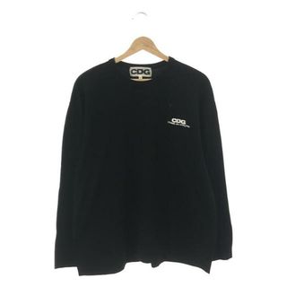 トップスCOMME des GARCONS / コムデギャルソン | CDG ロゴ S/Sカットソー / ユニセックス | XL | ブラック | メンズ