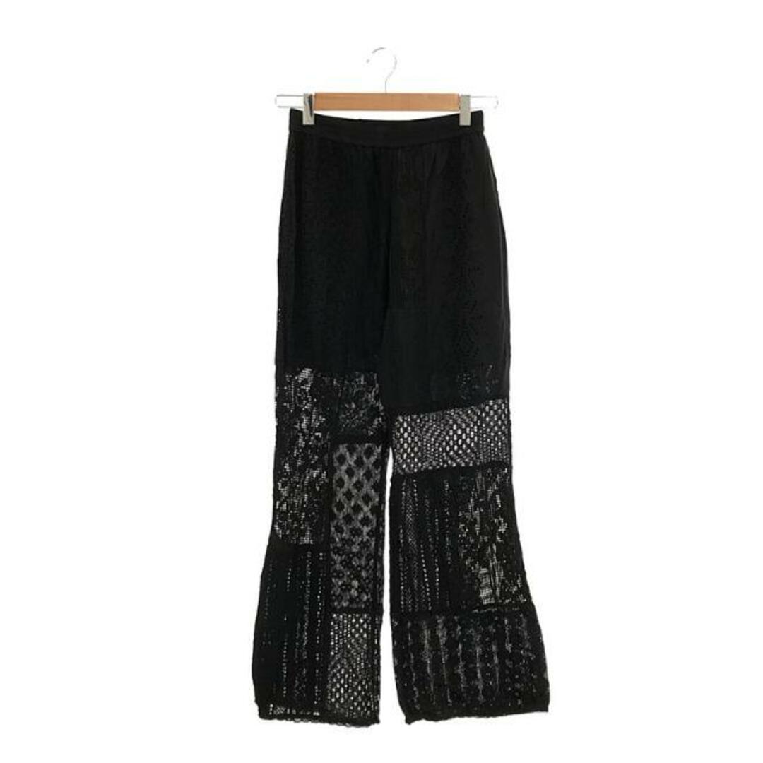 【美品】  TODAYFUL / トゥデイフル | Patchwork Lace Pants パッチワークレース パンツ | 38 | ブラック | レディースその他