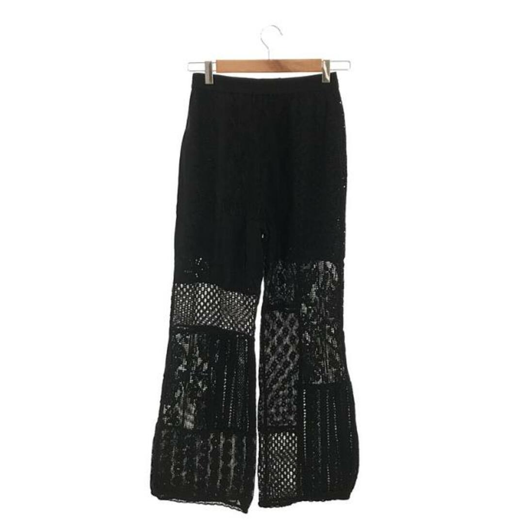 【美品】  TODAYFUL / トゥデイフル | Patchwork Lace Pants パッチワークレース パンツ | 38 | ブラック | レディースその他