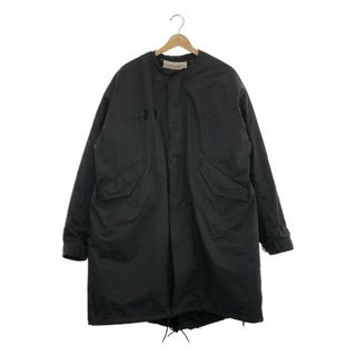 シンゾーン(Shinzone)の【美品】  Shinzone / シンゾーン | 2023AW | 着脱可ライナー付き FIELD PARKA / オーバーサイズ ミリタリー ノーカラー コート | 36 | ブラック | レディース(その他)