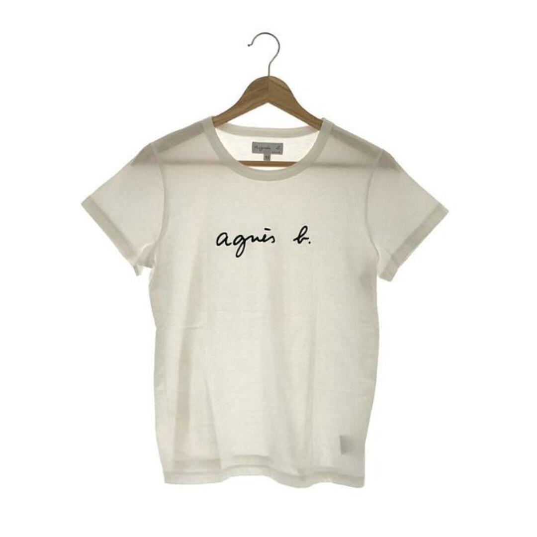 【美品】  Agnes b. / アニエスベー | LOGO Tシャツ | T2 | ホワイト | レディース