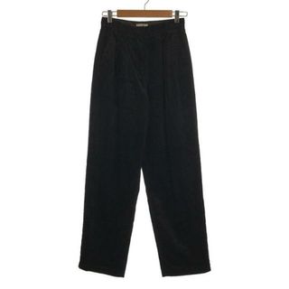 クラネ(CLANE)の【美品】  CLANE / クラネ | 2022AW | CORDUROY TAPERED PANTS コーデュロイパンツ | 2 | ブラック | レディース(その他)