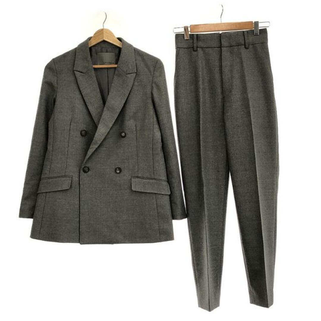 【美品】 uncrave / アンクレイヴ | ウールブレンド セットアップ ジャケット / パンツ | 0 / 00 | グレー | レディース | フリマアプリ ラクマ