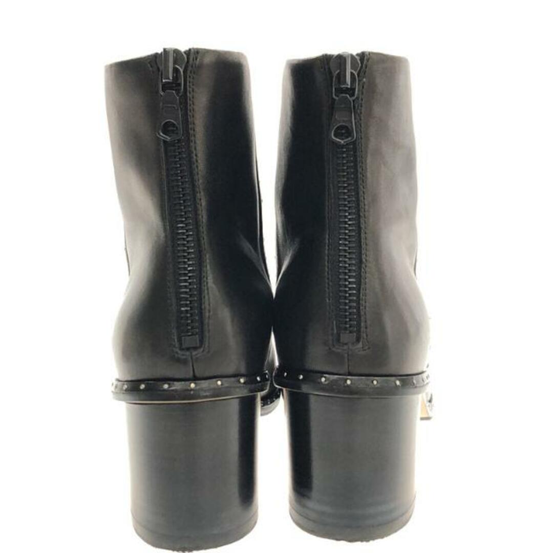 【美品】  rag & bone / ラグアンドボーン | WILLOSTUD BOOT / スタッズ レザーブーツ | 37 1/2 | Black | レディース