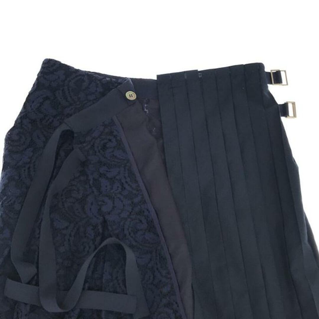 sacai - sacai / サカイ | レースドッキング プリーツ ラップ sacai - sacai / サカイ | レースドッキング プリーツ ラップ