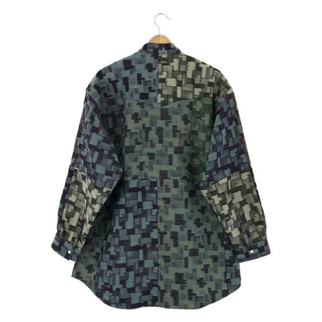 【新品】  Children of the discordance / チルドレンオブザディスコーダンス | EDO SILK PATCHWORK SHIRT L/S  シャツ | 2 | マルチカラー | メンズ メンズのトップス(Tシャツ/カットソー(七分/長袖))の商品写真