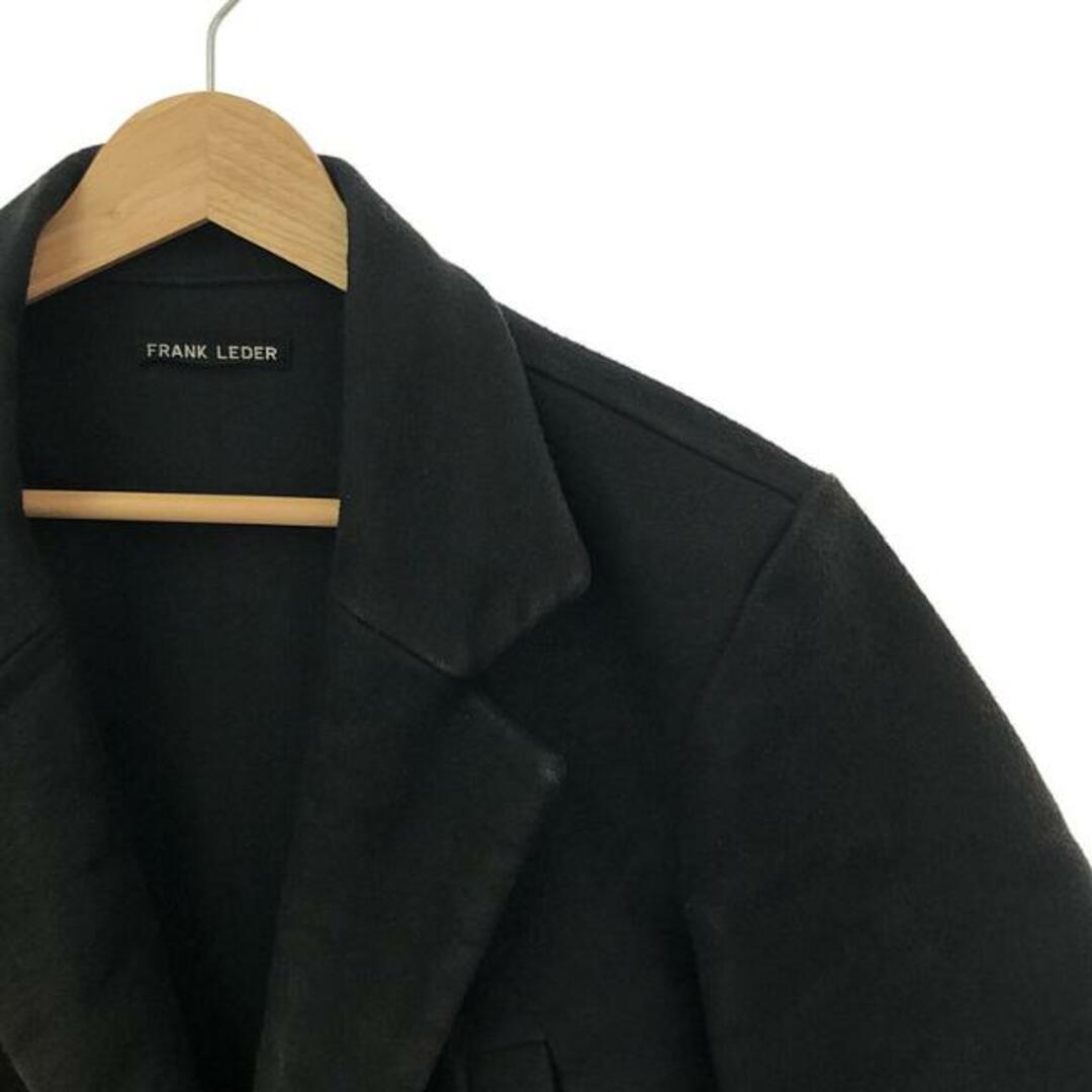 FRANK LEDER(フランクリーダー)のFRANK LEDER / フランクリーダー | DEUTSCHELEDER COAT ジャーマンレザー チェスターコート | XS | ブラック | メンズ メンズのジャケット/アウター(その他)の商品写真