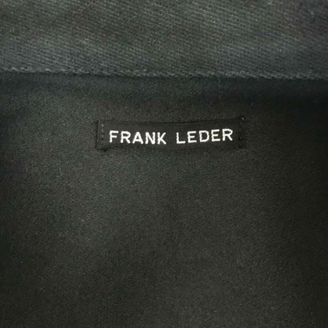 FRANK LEDER(フランクリーダー)のFRANK LEDER / フランクリーダー | DEUTSCHELEDER COAT ジャーマンレザー チェスターコート | XS | ブラック | メンズ メンズのジャケット/アウター(その他)の商品写真