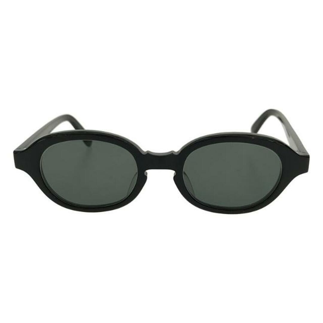 【美品】  白山眼鏡店 / ハクサンメガネテン | GLAM OVAL サングラス | ブラック | メンズ 4