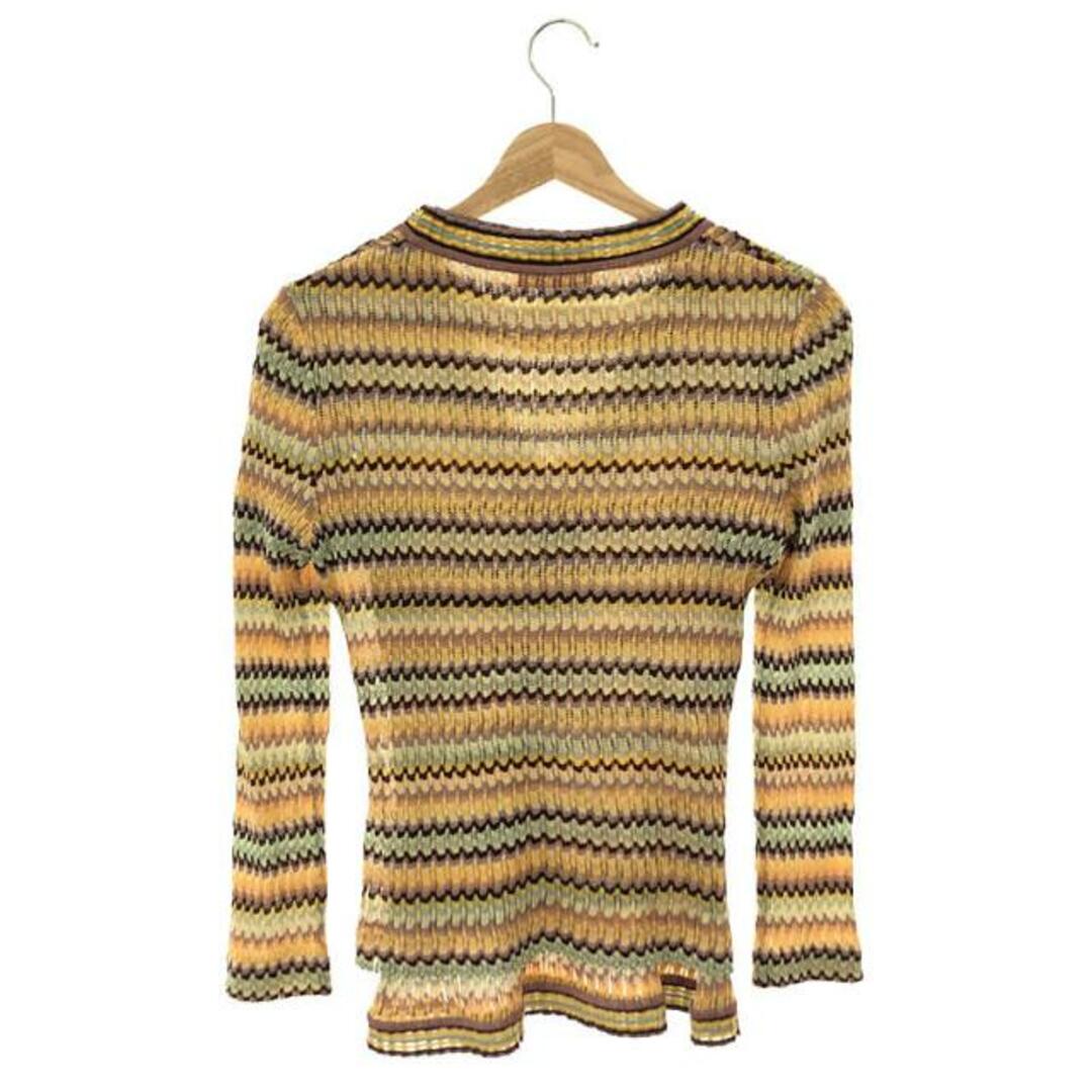 MISSONI(ミッソーニ)の【美品】  MISSONI / ミッソーニ | アンサンブル クルーネックニット カーディガン | 42 | マルチカラー | レディース レディースのトップス(ニット/セーター)の商品写真