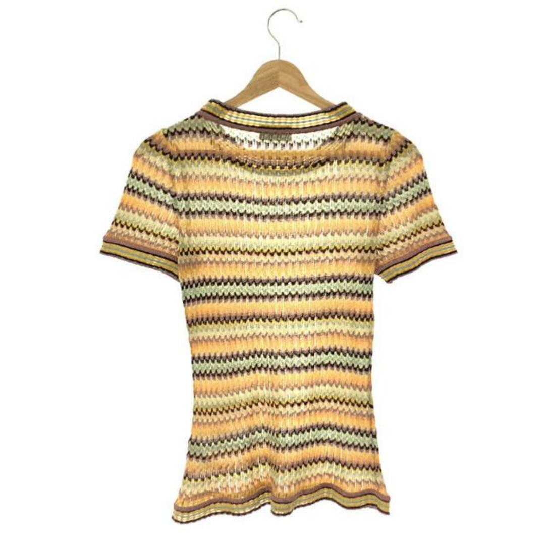 MISSONI(ミッソーニ)の【美品】  MISSONI / ミッソーニ | アンサンブル クルーネックニット カーディガン | 42 | マルチカラー | レディース レディースのトップス(ニット/セーター)の商品写真