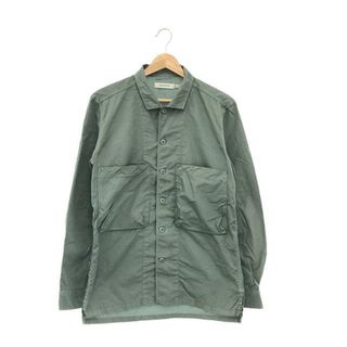 ノンネイティブnonnative　リブTシャツ　七分袖　カーキ　サイズ3（ＸＬ）