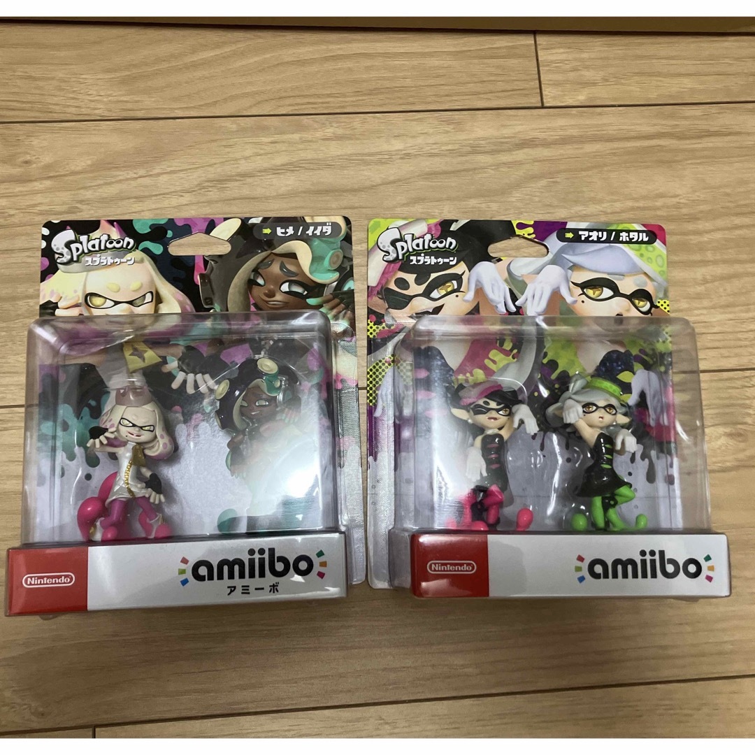 amiibo スプラトゥーン　アオリホタル ヒメイイダ セット　シオカラーズ | フリマアプリ ラクマ