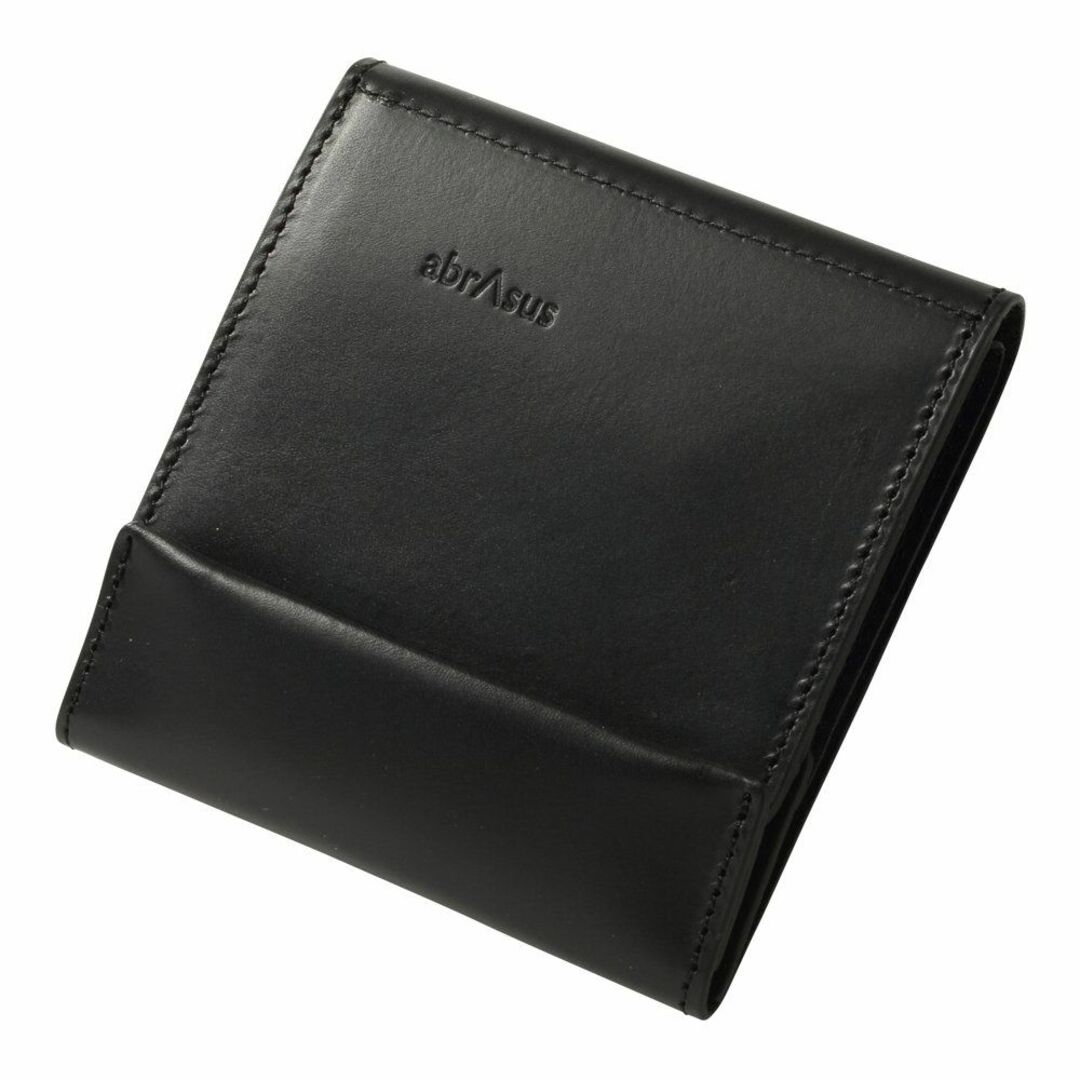 【色: ブラック】[アブラサス] 薄い財布 ブッテーロレザーエディション メンズ