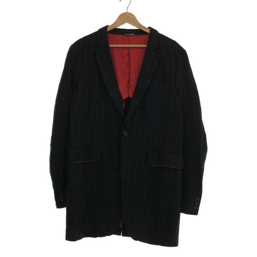 COMME des GARCONS HOMME PLUS / コムデギャルソンオムプリュス | 2013AW | ウール ストライプ テーラードジャケット | M | ブラック | メンズ | フリマアプリ ラクマ COMME des GARCONS HOMME PLUS / コムデギャルソンオムプリュス | 2013AW | ウール ストライプ テーラードジャケット | M | ブラック | メンズ | フリマアプリ ラクマ