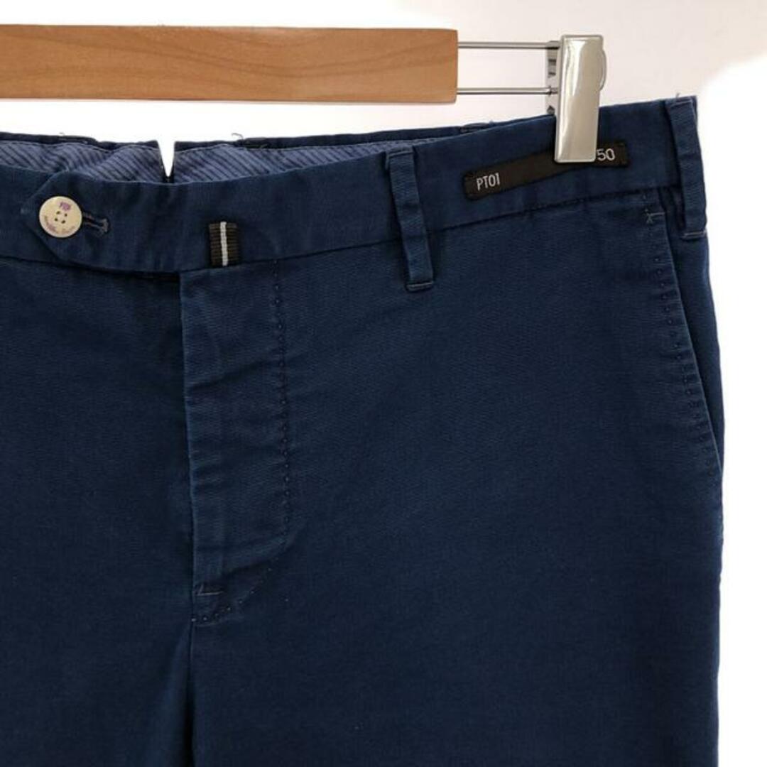 新品 【GTA ジーティーアー プリーツ ダークブルー パンツ】PT01