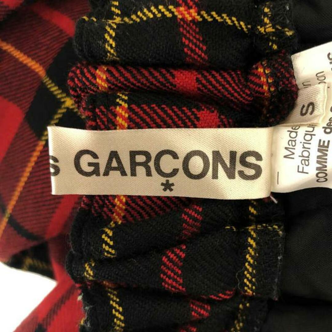 【美品】  COMME des GARCONS / コムデギャルソン | 2010AW | ウール チェック サルエルパンツ | S | レッド/ブラック/イエロー | レディースパンツ