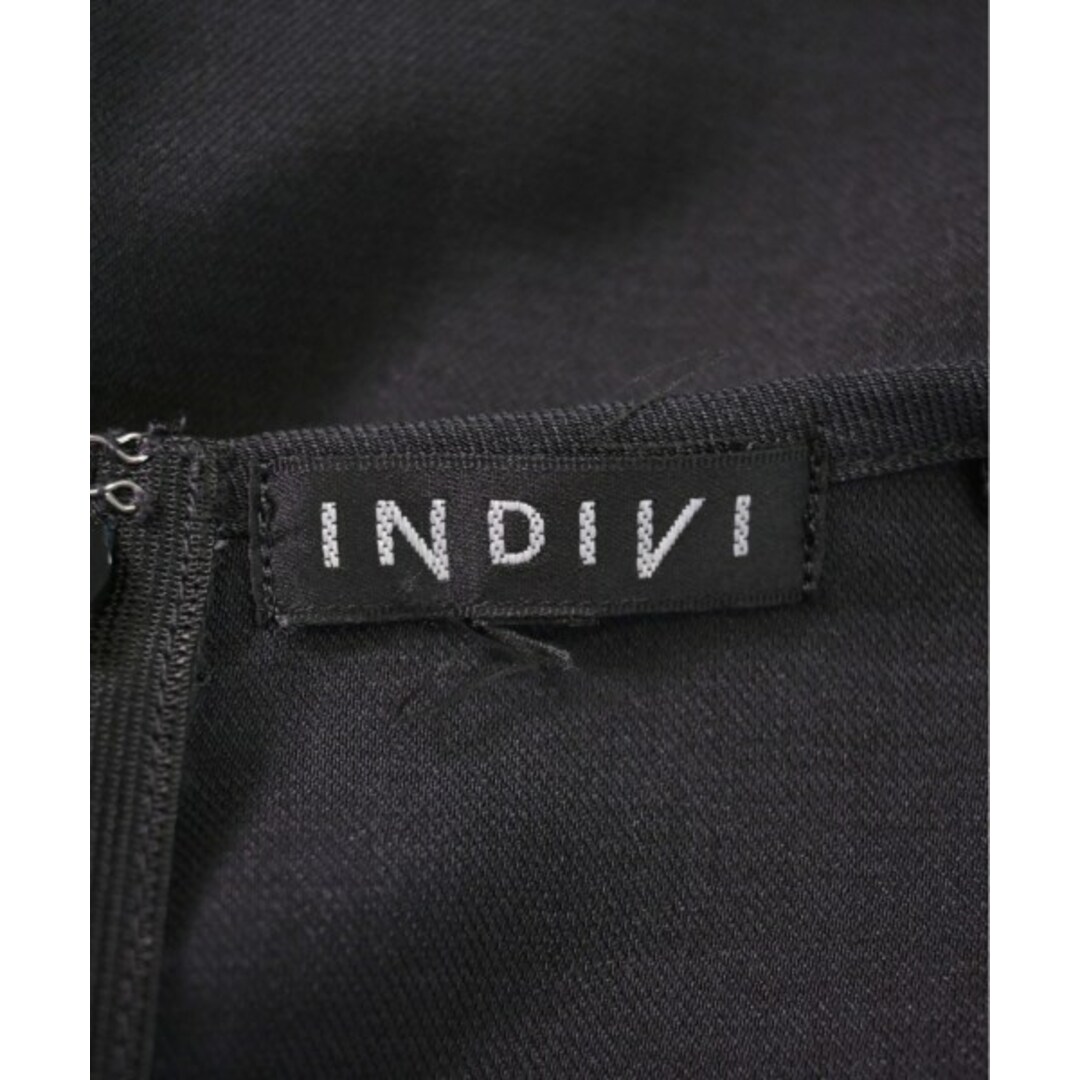 INDIVI(インディヴィ)のINDIVI インディヴィ ブラウス F 黒系 【古着】【中古】 レディースのトップス(シャツ/ブラウス(長袖/七分))の商品写真