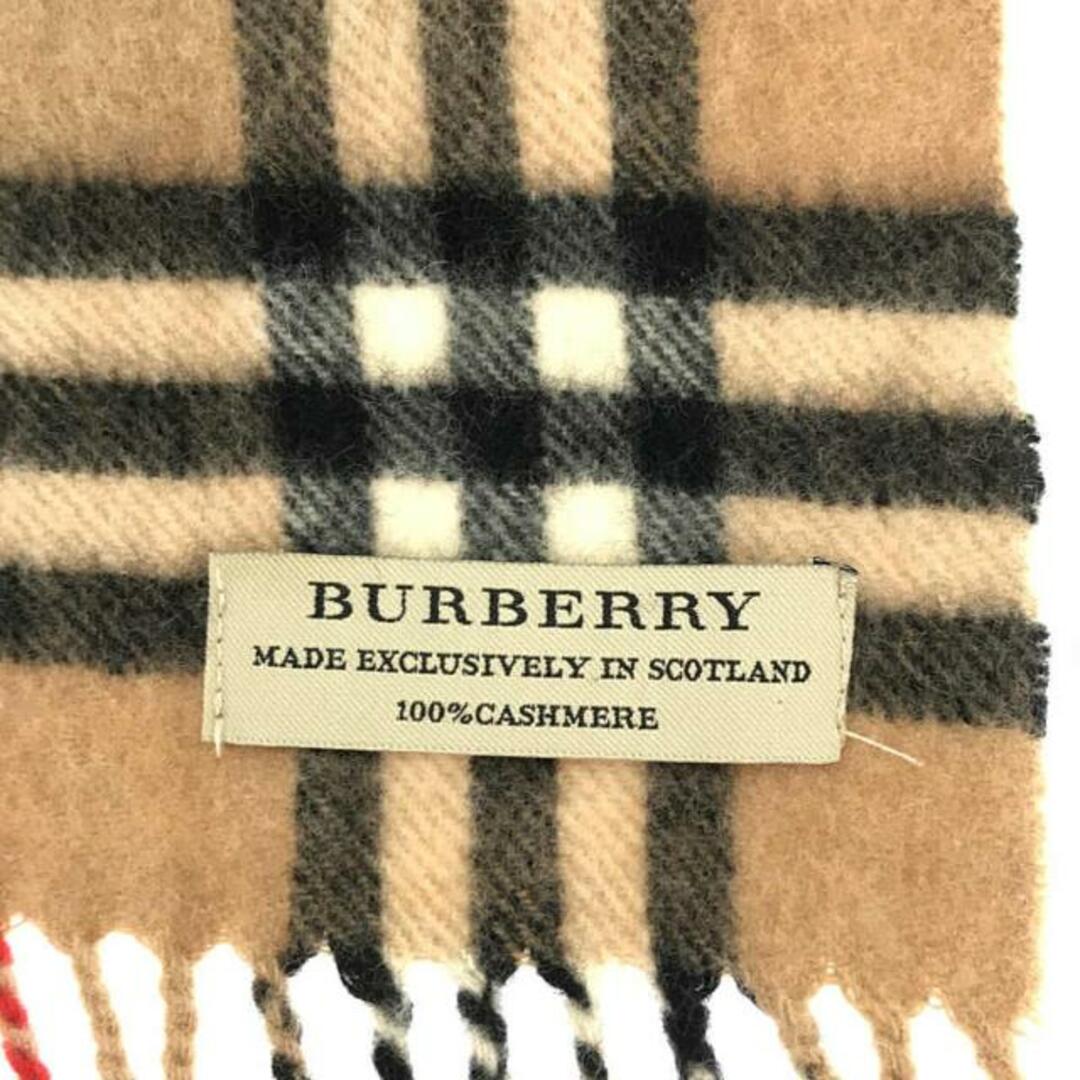 BURBERRY バーバリー マフラー カシミア100％ マルチカラー 美品-