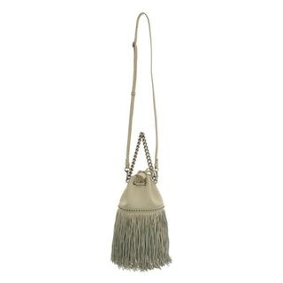 ジェイアンドエムデヴィッドソン(J&M DAVIDSON)の【美品】  J&M DAVIDSON / ジェイアンドエムデヴィッドソン | FRINGE CARNIVAL MINI 2way バッグ | ホワイト | レディース(ショルダーバッグ)