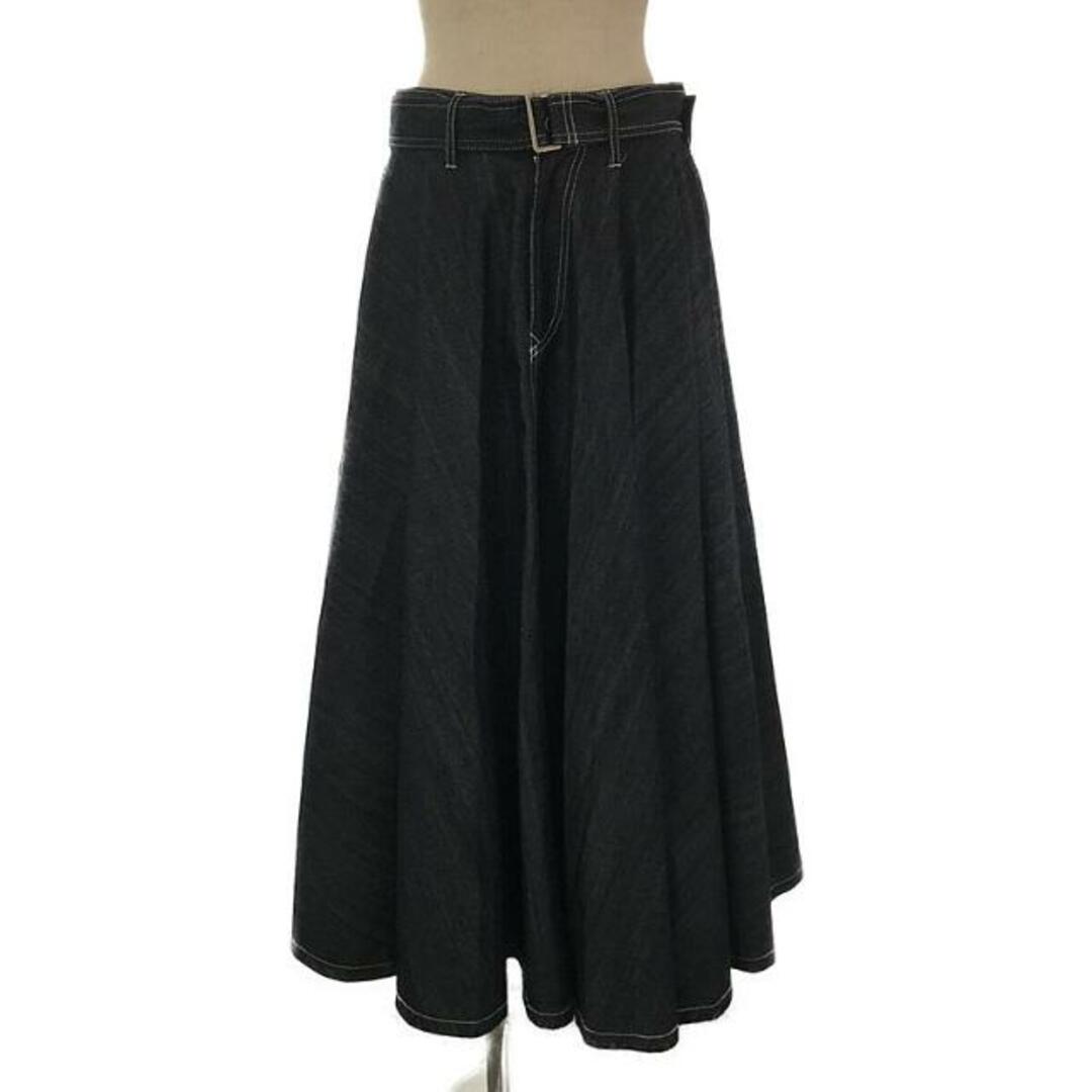 foufou / フーフー | super flare denim skirt / スーパーフレアデニムスカート | 0 | インディゴ | レディース